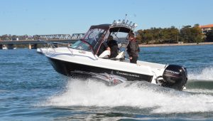 The Haines Hunter 565R and the Mercury 150 Four Stroke were the perfect match